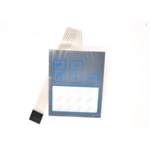 Flat Surface Non Tactile Membrane Switch , Medical Equipment Membrane Keyboard
