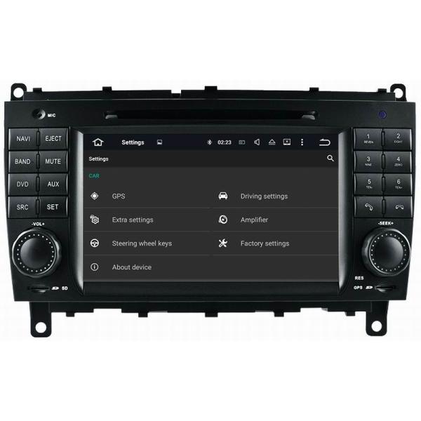 Ouchuangbo car radio dvd player android 7.1 system Mercedes Benz CLK W209 Benz CLS W219 with gps navi wifi SWC