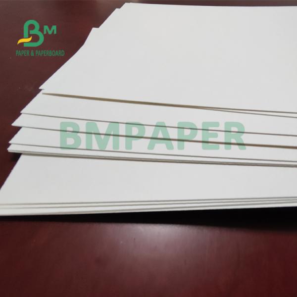 0.7mm 0.9mm Ivory White Beermat Board For Bar High Bulky 70 x 100cm Uncoated