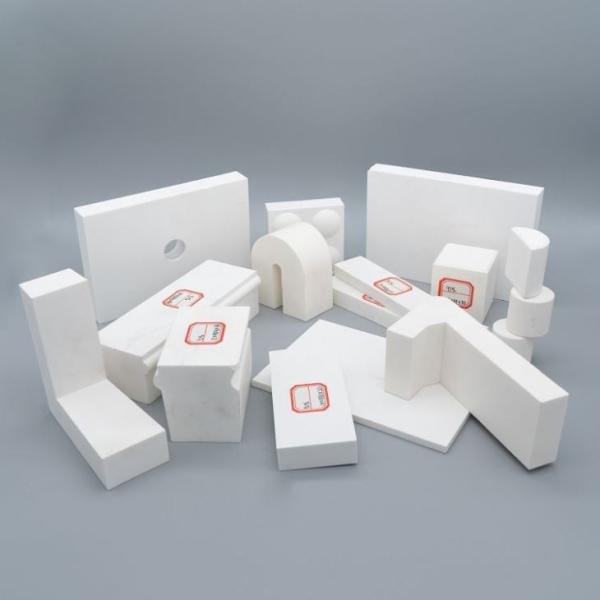 Temperature Resistant White Alumina Ceramic Tiles Superior Chemical and