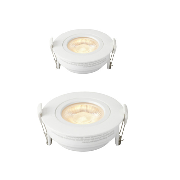 Buy Cutout 83mm Dimmable Tiltable LED Downlights IP54 Anti Glare at wholesale prices
