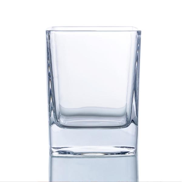 1 Quantity Clear Cup Transparent Whiskey Glass Bar Glass Drinkware