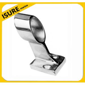 Stainless Steel Boat Hand Rail 60 Degree Forward Stanchion