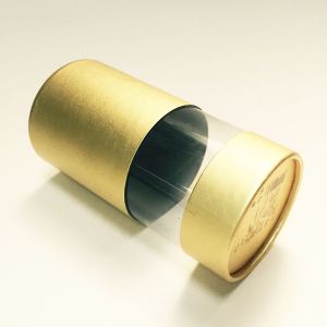 Cosmetic Recyclable 90mm Diameter Clear PVC Tube Packaging