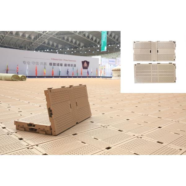 Portable plastic stadium cover, grass protection mats event flooring tent floor