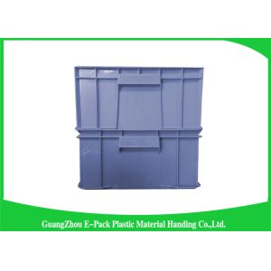 Durable Plastic Stacking Boxes , Plastic Stacking Storage Bins Environmental