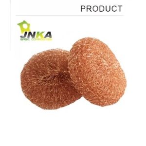 Buy cheap Spiral Copperized Stainless Steel Scourer Kitchen Cleaning Ball 18g*3PC from wholesalers