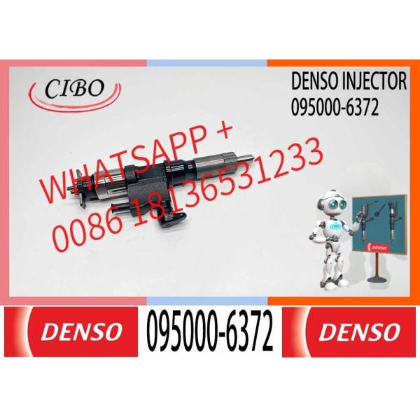 Buy Good Quality Diesel Common Rail Fuel Injector 095000-6372 8-97609789-2 8-097609791-5 FOR ISUZU 4HK1 6HK1 at wholesale prices