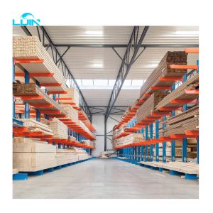 Lumber Heavy Duty Steel Cantilever Storage Racks Customized