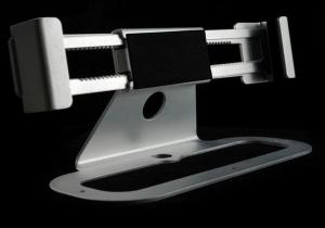 Quality COMER security laptop anti shop lock display stand holder with key for mobile stores for sale