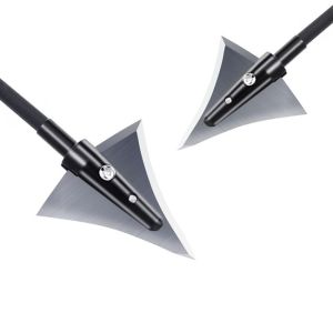 125 Grain Right Bevel Broadhead Hunting Arrow Broadheads Archery Tip