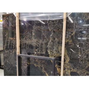 Athens Golden flower marble gloss floor tiles big slab