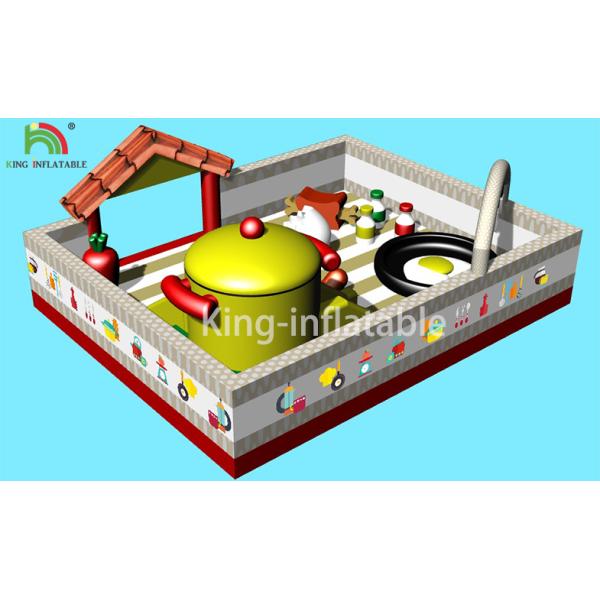 Durable Inflatable Amusement Park Food Theme Jumping Castle Bouncer