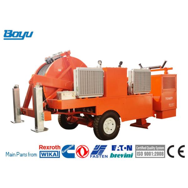 Buy Hydraulic Cable Stringing Overhead Line Stringing Equipment Puller Tensioner at wholesale prices