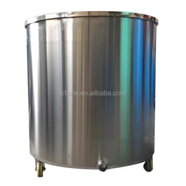 100L 200L 300L 500L 1000L 1500L 2000L Stainless Steel Movable Storage Tank with 1