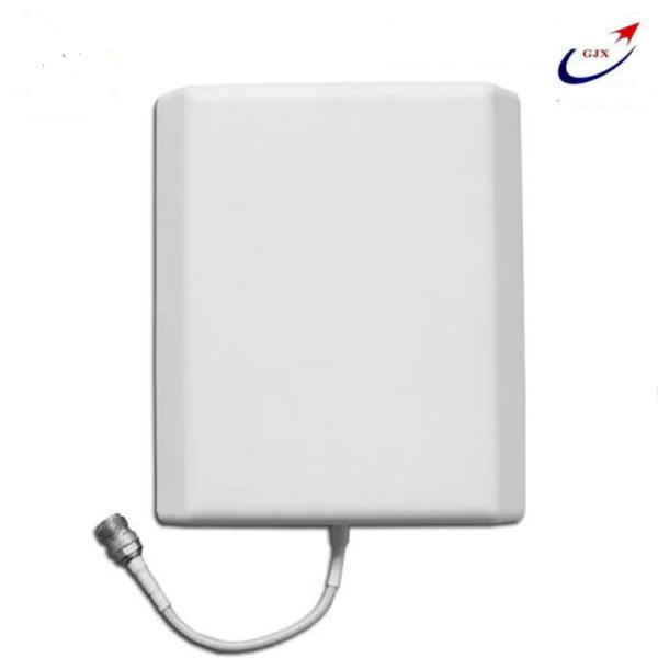 Buy High gain 8dbi 800-2500 mhz panel antenna for mobile phone cdma gsm dcs wcdma amplifier indoor use at wholesale prices