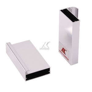 6063 T5 Anodized Extruded Furniture Aluminium Profile For Cabinet Glass Door