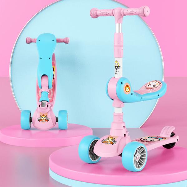 Balance Children's Car Adventure Ride On Scooter Bike for 2-6 Years Old Boys and Girls