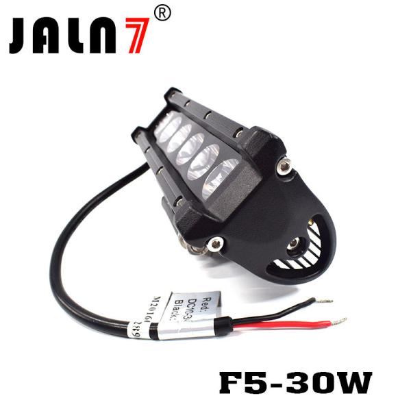 LED Light Bar JALN7 30W Spot Flood Beam LED Driving Lamp Super Bright Off Road Lights LED Work Light Boat Jeep