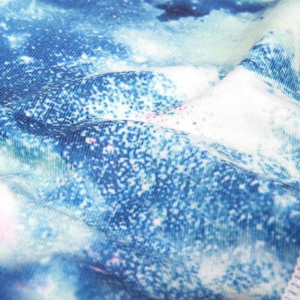 CPG Global Women's Gyg Legging Sport Running Pants Yoga Starry Blue Print Slim Fit HK27