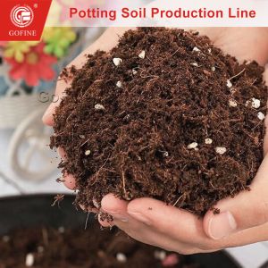 Continuous Germination Mix Production Line Soil Mixing System