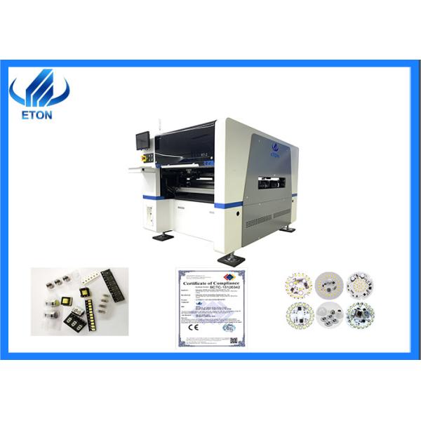 8kw LED PCB Assembly Machine , HT-E5D High Speed Pick And Place Machine 380AC