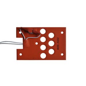 120V Thin flexible Wire Wound Element Silicone Rubber Heater