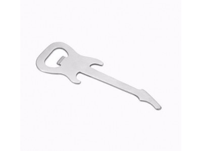 Stainless Steel Guitar Shape Bottle Opener,Cheap promotion gift, stamped