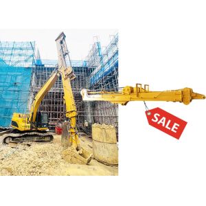 Top 1 Excavator Clamshell Telescopic Arm BS900E 30M 32M