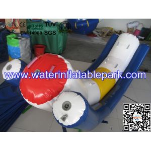 Aqua Park Inflatable Water Games , Inflatable Seesaw / Airtight Custom Made