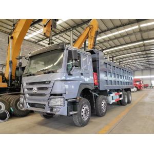 Buy cheap 8x4 371HP Refurbished Howo Dump Truck CA3252P2K2BT1A1 Chassis Model from wholesalers