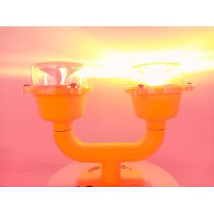 IP67 Dual Head FAA L810 Aircraft Warning Lighting On Towers