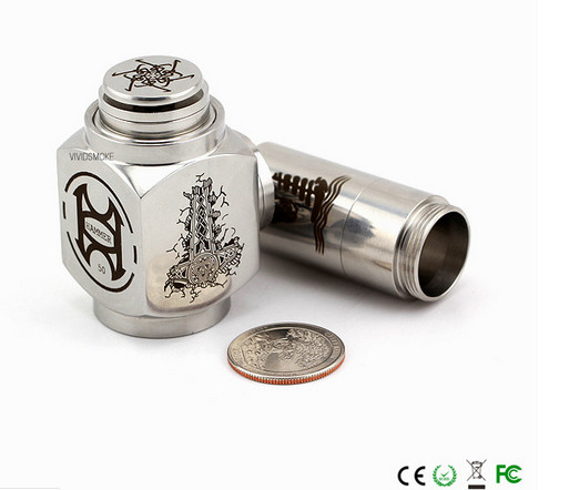 Buy 2014 Stainless Steel Hammer Mod/ Mechanical Mod Electronic Cigarette at wholesale prices