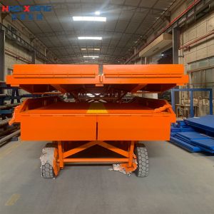 Trailers 10T Folding Dock Ramp Temporary Loading Dock Customized