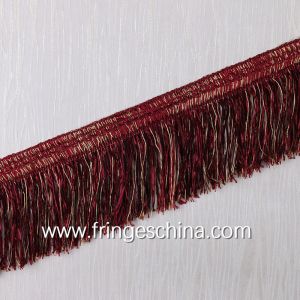Latest decorative OEM custom design tassel fringe for curtain cushion trimmings