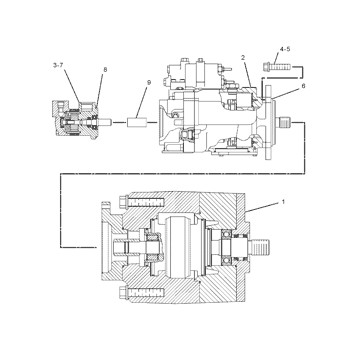 Buy 1671153 CA1671153 167-1153 0R7985 For CAT 966G 966G II 972G 972G II WHEEL LOADER Hydraulic Main Pump Piston Pump PUMP ASSY PUMP GP-PISTON Aftermarket High quality Original at wholesale prices