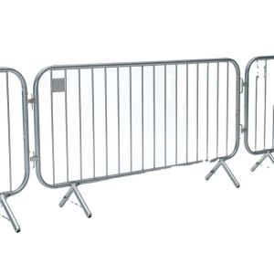 Galvanized Steel Site Fencing Removable Crowd Control Fence Panels