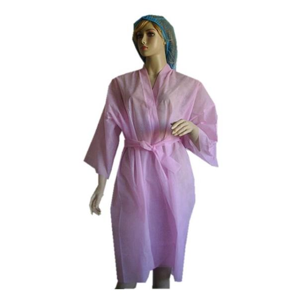 Buy nonwoven clothes Bath Robes/Kimono Robe for Spa at wholesale prices