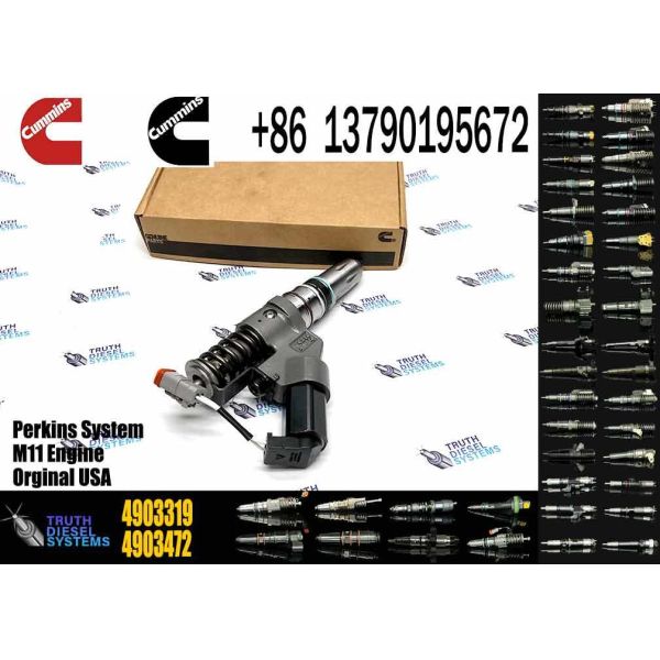 4061851 3411752 4903084 3095040 4902921 4903319 4903472 4026222 Fuel Injector Genuine Brand Diesel Engine Parts Construction
