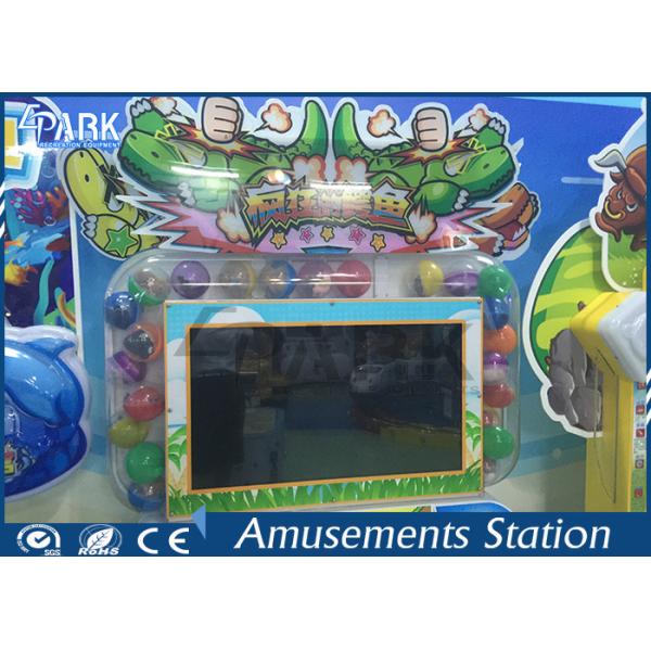 Crazy Crocodile Car Racing Machine For Kids Indoor D1750 * W900 * H1350 MM