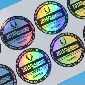 3d Holographic Seal Stickers Waterproof Reusable Cutomized Sizes