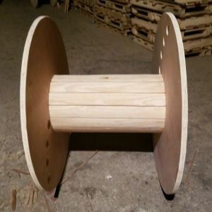 Ispm15 Wooden Cable Drum Large Industrial Wooden Cable Reels