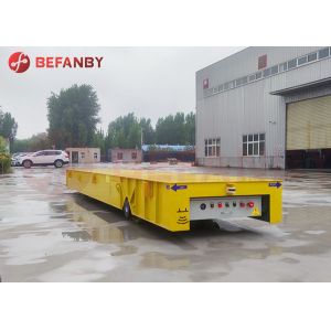 Battery Omnidirectional Trackless Transfer Cart Platform 150t