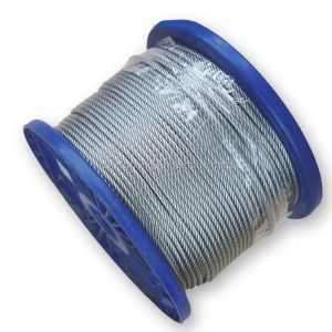 6x19S FC / 6x19W FC Galvanized Steel Wire Rope 8mm for Heavy-duty and Industrial