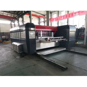 Slotting Die Cutting Automatic Control 1mm Carton Printer Machine