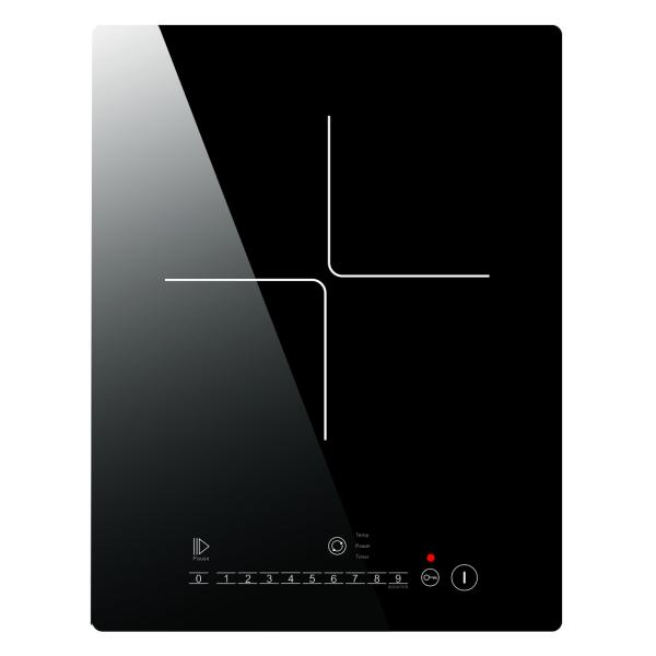 Buy Crystal Glass 12 Inch Single Portable Induction Cooktop at wholesale prices