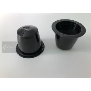 Black Food Grade Coffee Pod Capsules PP Materials With 8g Capacity , OEM ODM
