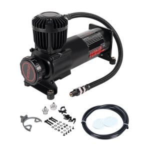 Heavy Duty Car Air Compressor Metal For OffRoad Truck 4x4 High Pressure Silver