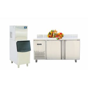 Automatic Restaurant Stainless Steel Fridge 1500 * 700 * 800MM 220V