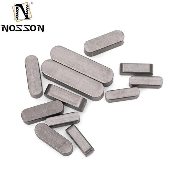 Strength Steel Double Round Ends Parallel Key DIN 6885 Corrosion-Resistant for m3 m4 m5 m6 m8 m10 m12 1/4 3/8 5/16 Shafts